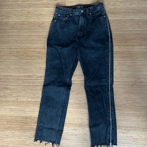 Abercrombie Ultra High Rise Mom Jeans